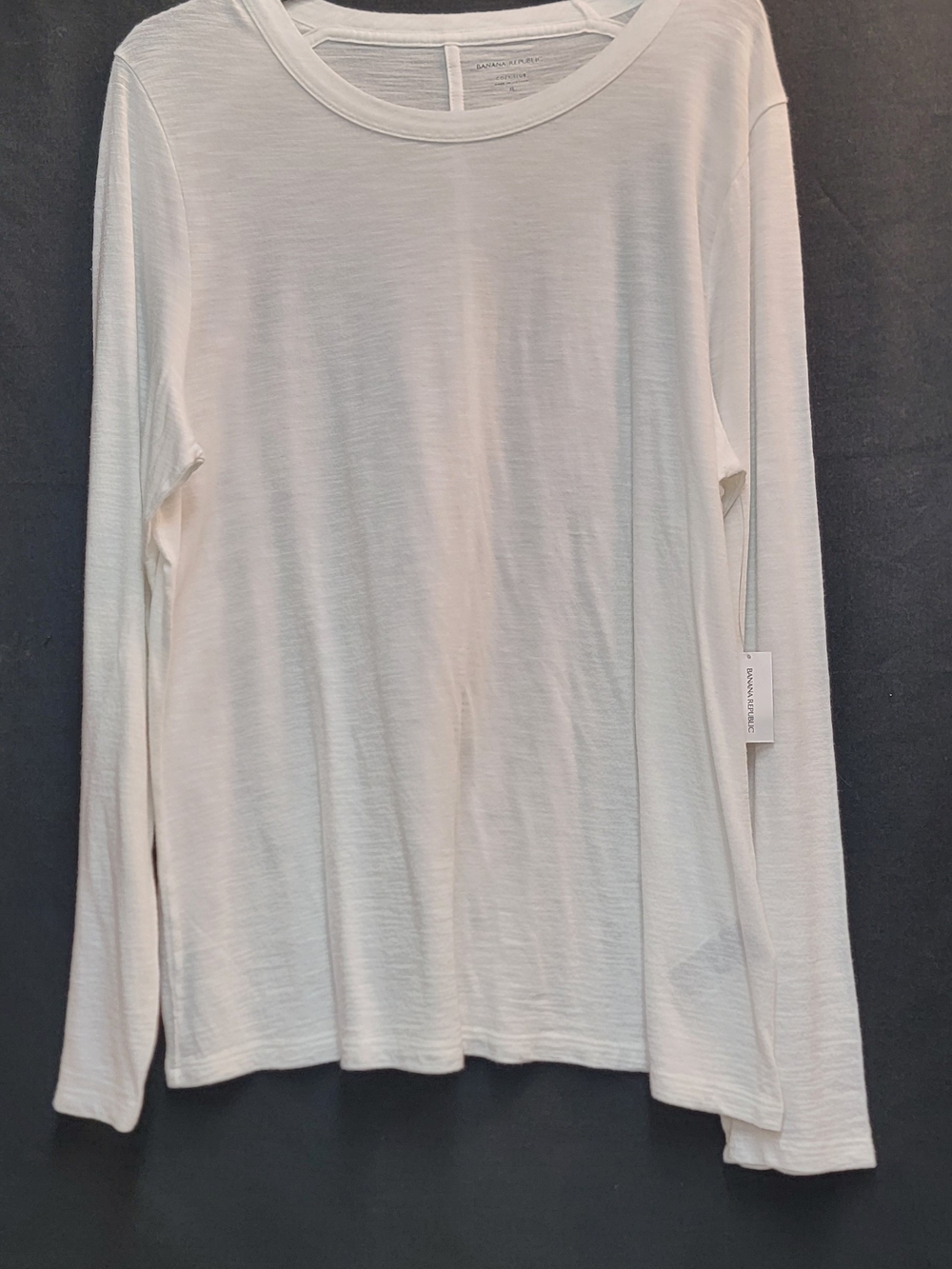 Sanctuary Men's Long-Sleeve Crewneck Tee - White